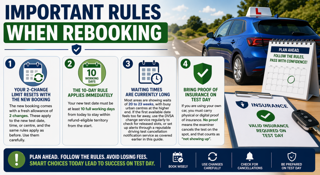 How to Change Your Theory Test Appointment